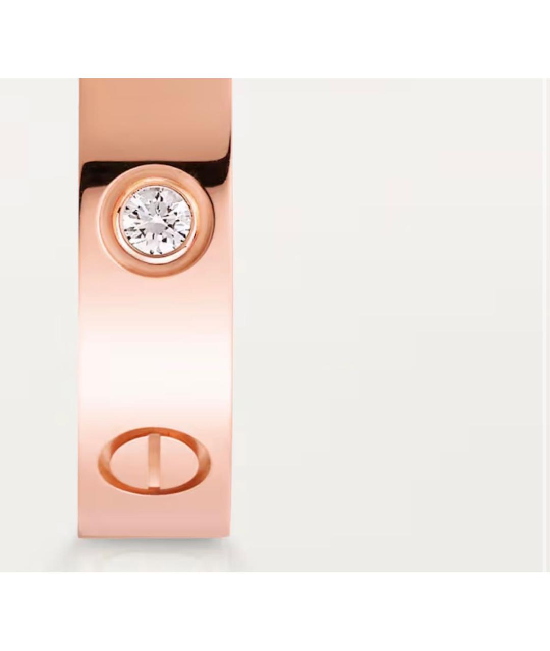 CARTIER Золотое кольцо из розового золота, фото 4