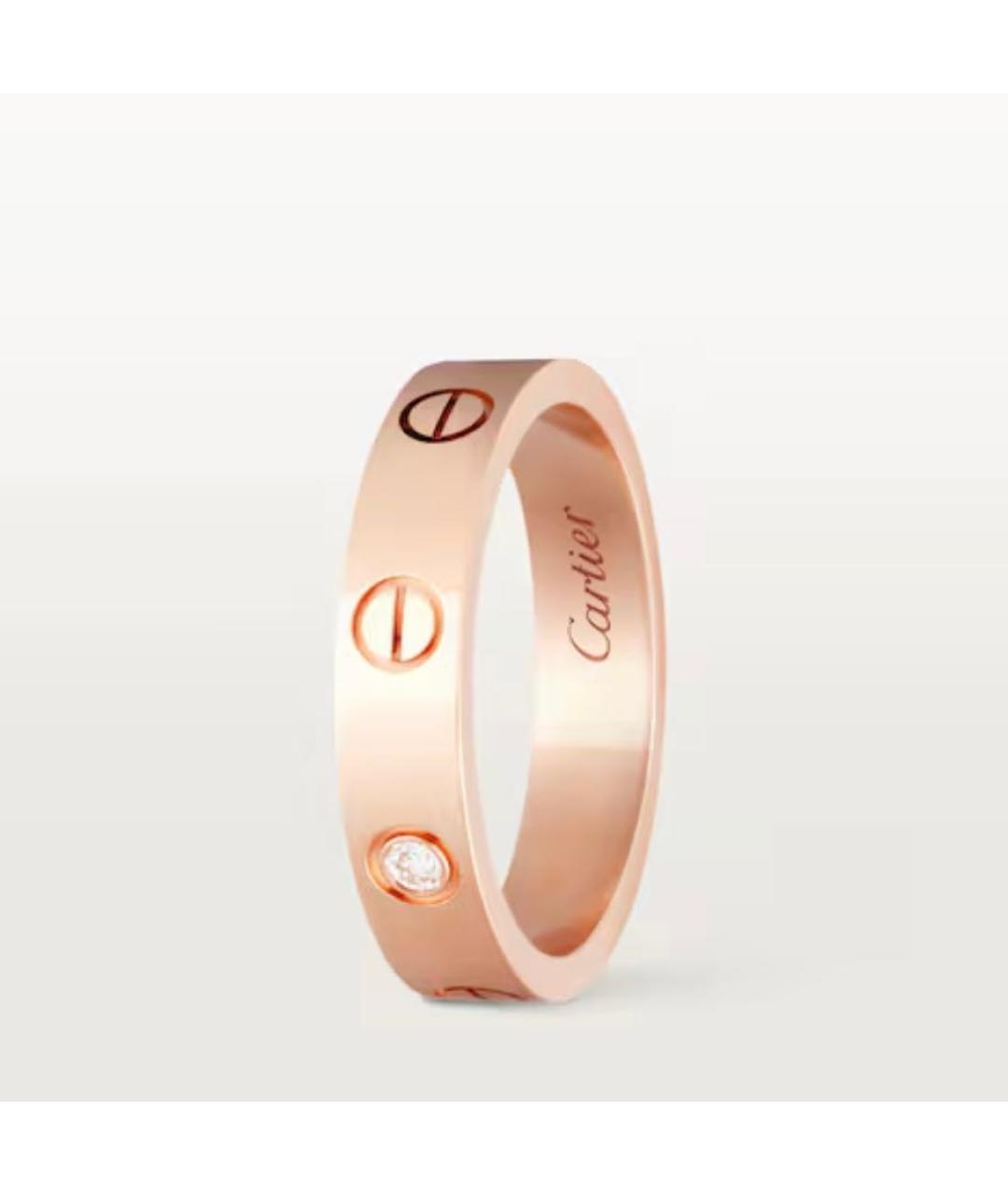 CARTIER Золотое кольцо из розового золота, фото 2