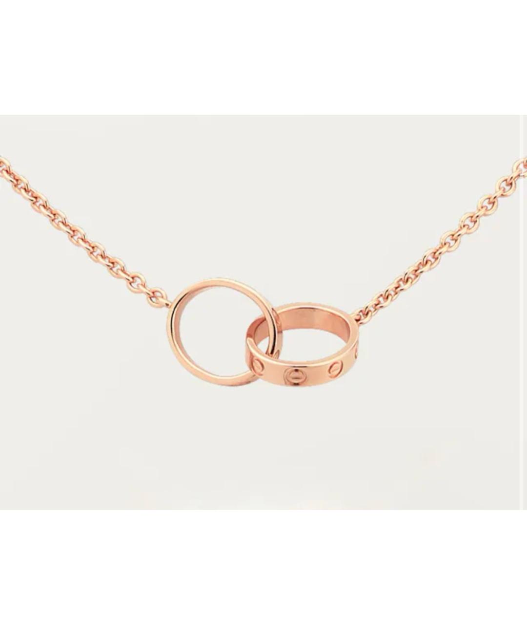 CARTIER Золотое колье из розового золота, фото 4