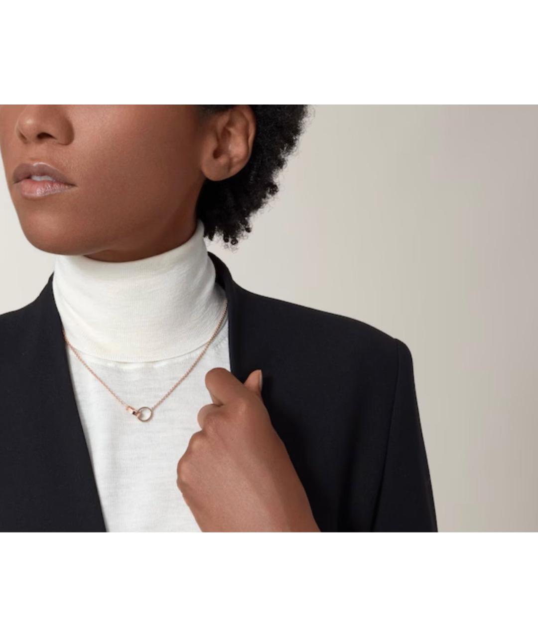 CARTIER Золотое колье из розового золота, фото 2