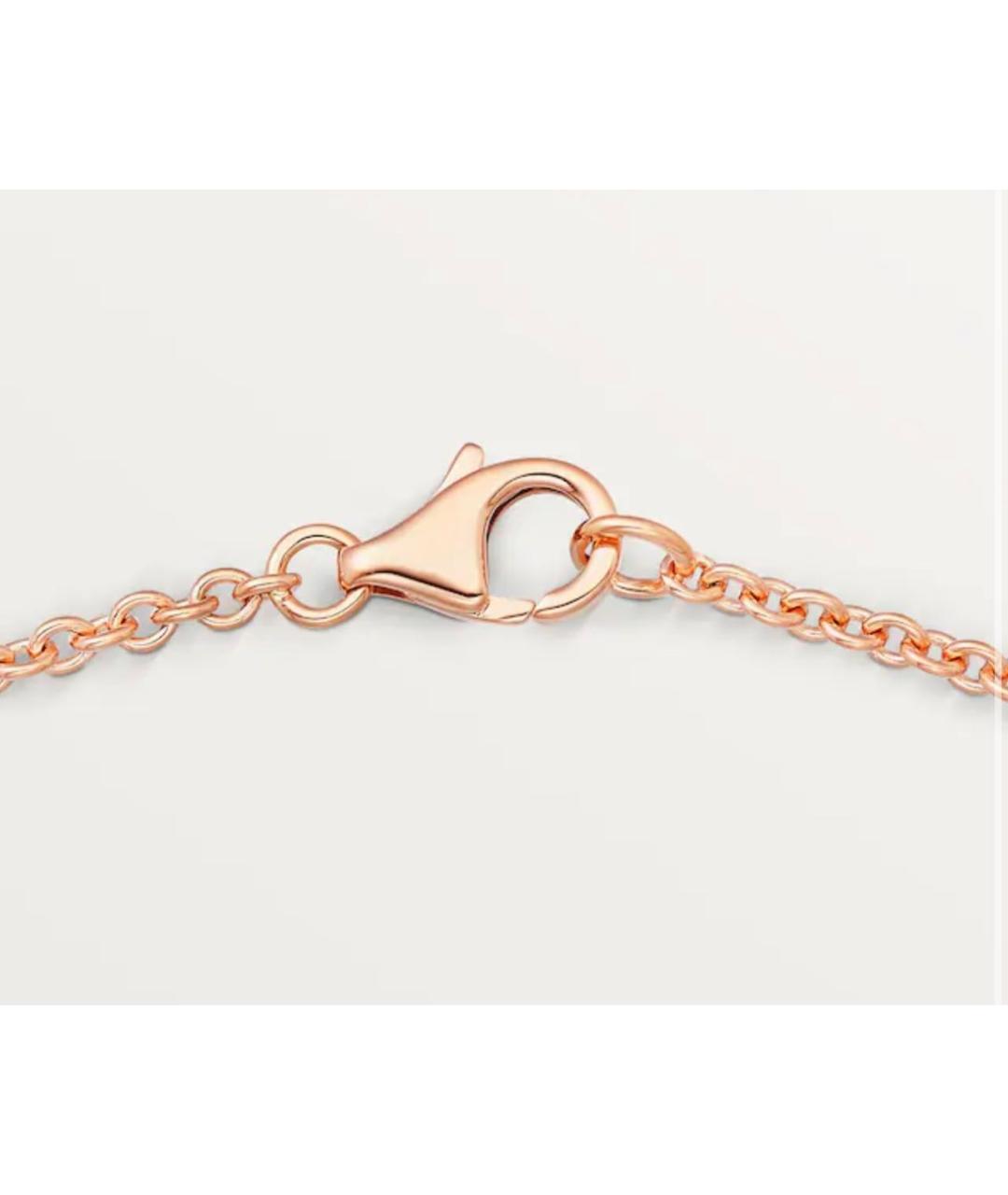 CARTIER Золотое колье из розового золота, фото 3
