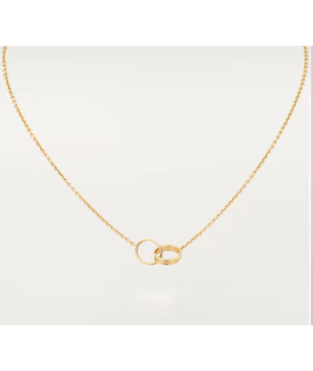 CARTIER Золотое колье из желтого золота, фото 5