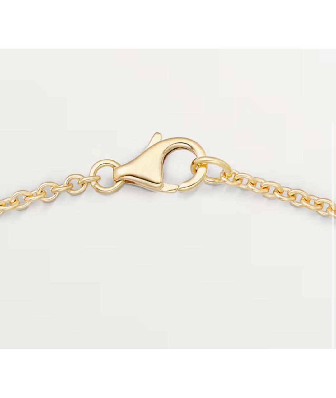 CARTIER Золотое колье из желтого золота, фото 3