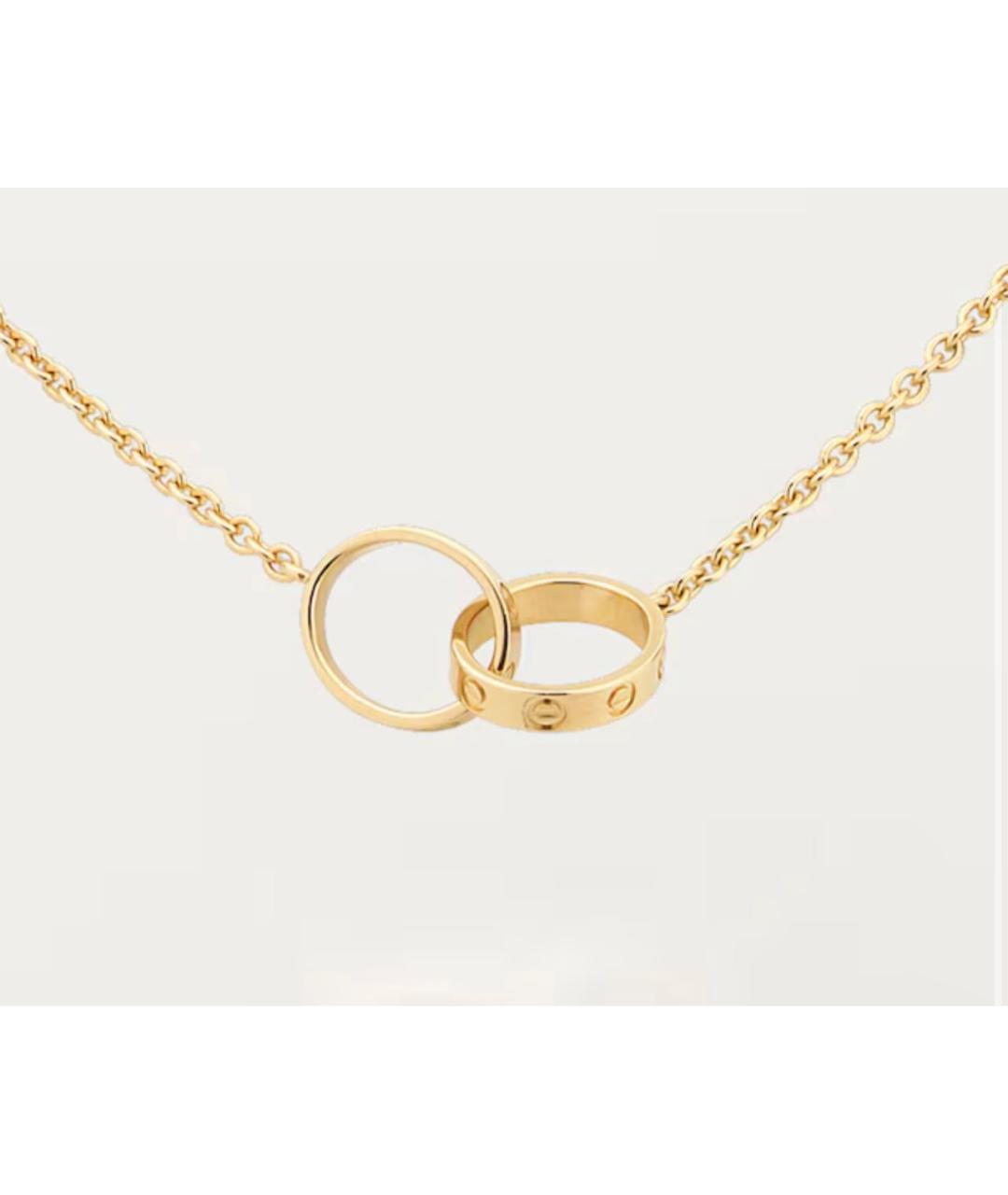 CARTIER Золотое колье из желтого золота, фото 4