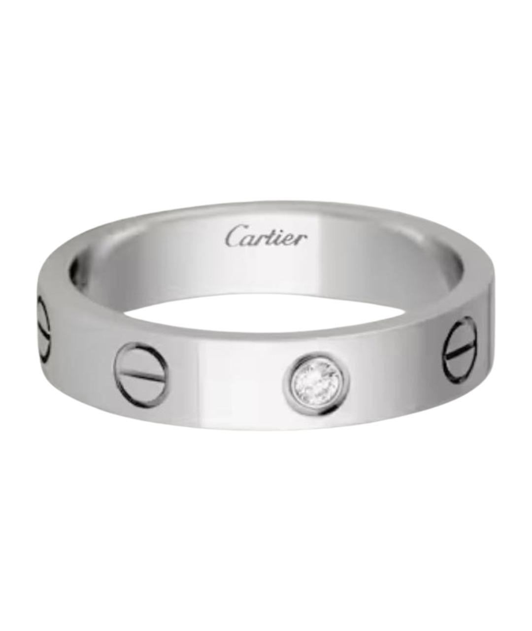 CARTIER Серебряное кольцо из белого золота, фото 1