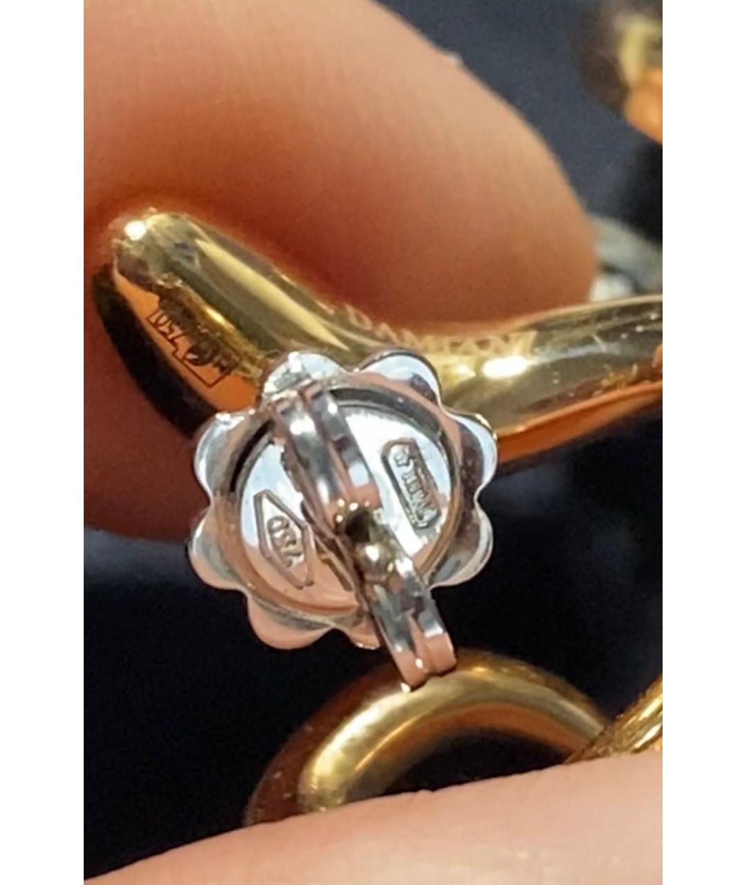 DAMIANI Золотые серьги из розового золота, фото 3