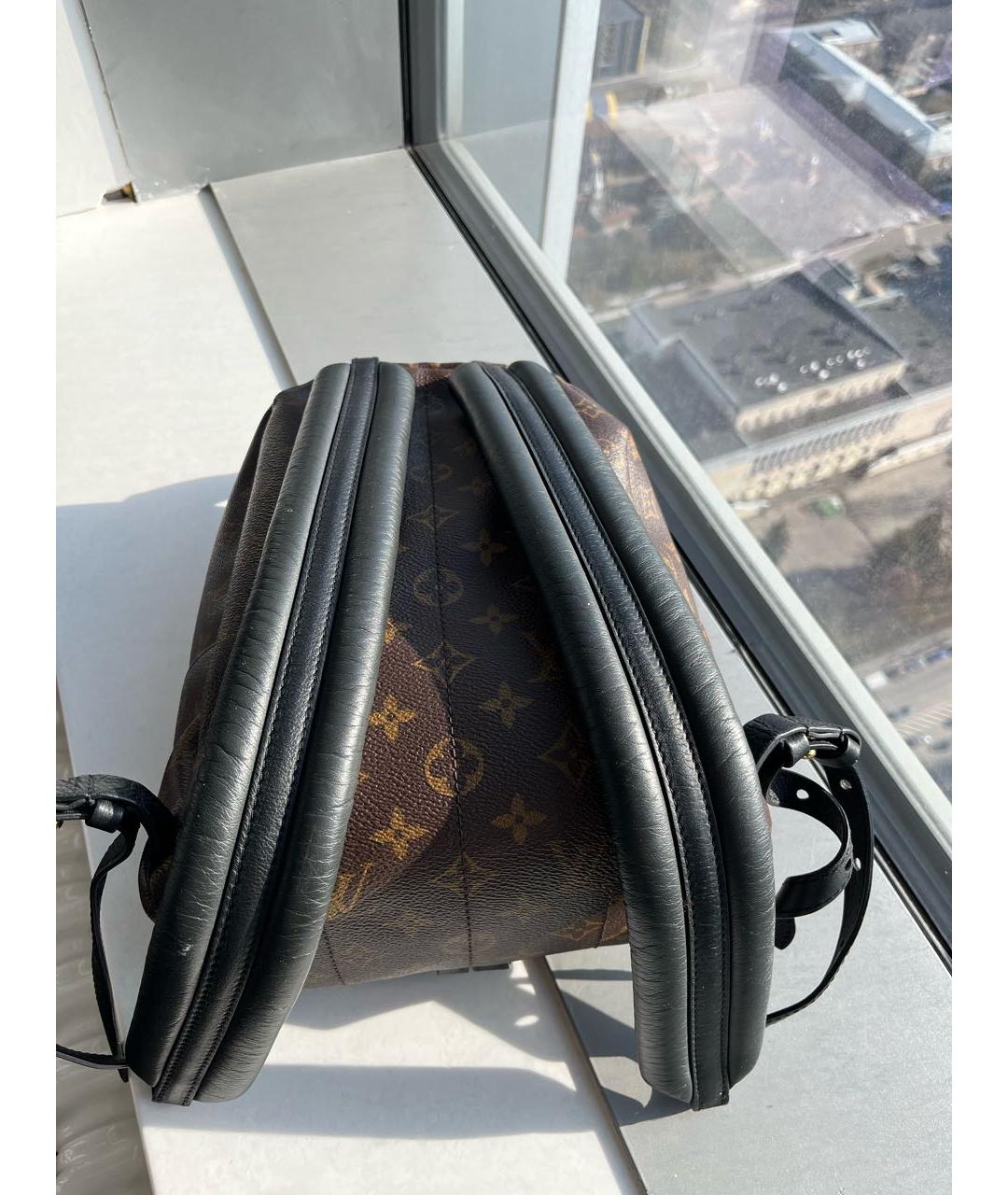 LOUIS VUITTON Коричневый рюкзак, фото 3