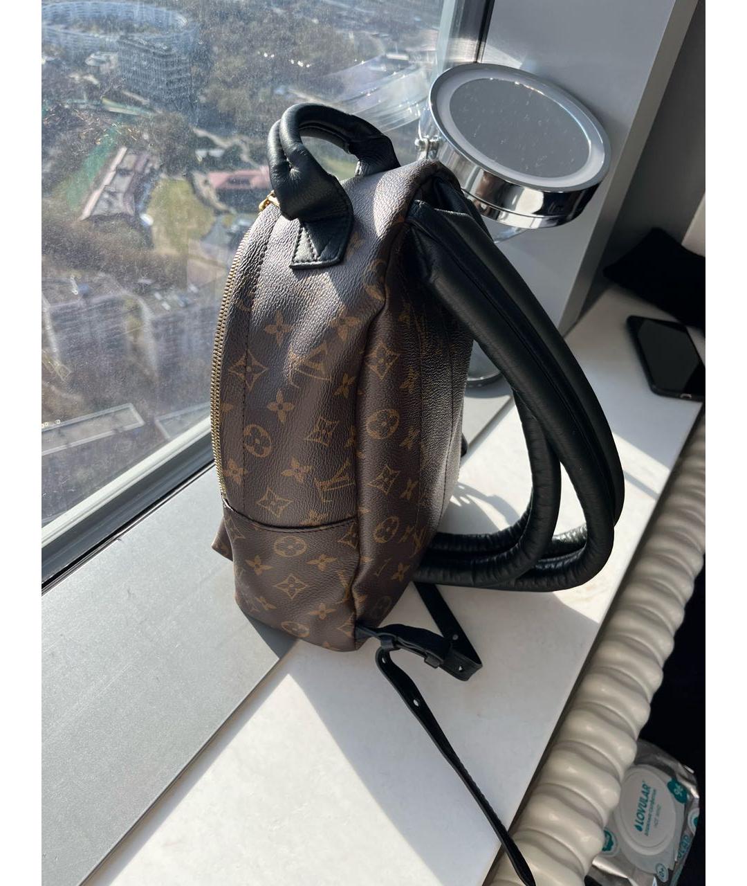LOUIS VUITTON Коричневый рюкзак, фото 4