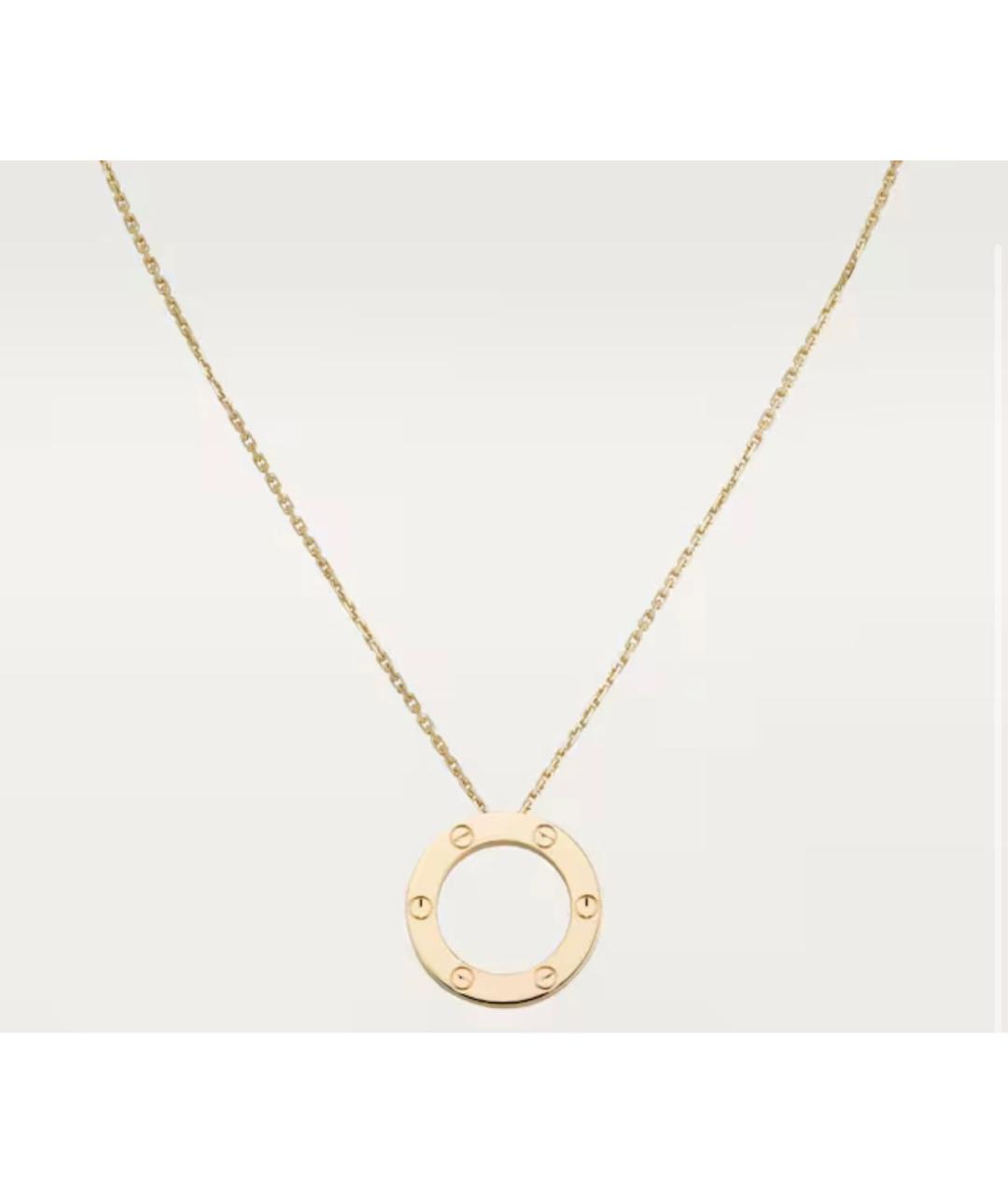 CARTIER Золотое колье из желтого золота, фото 6