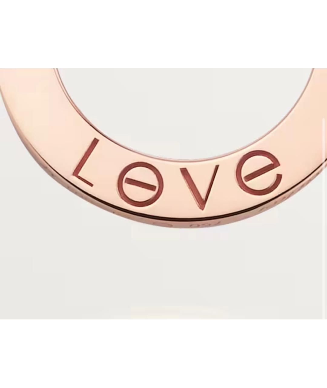 CARTIER Золотое колье из розового золота, фото 3