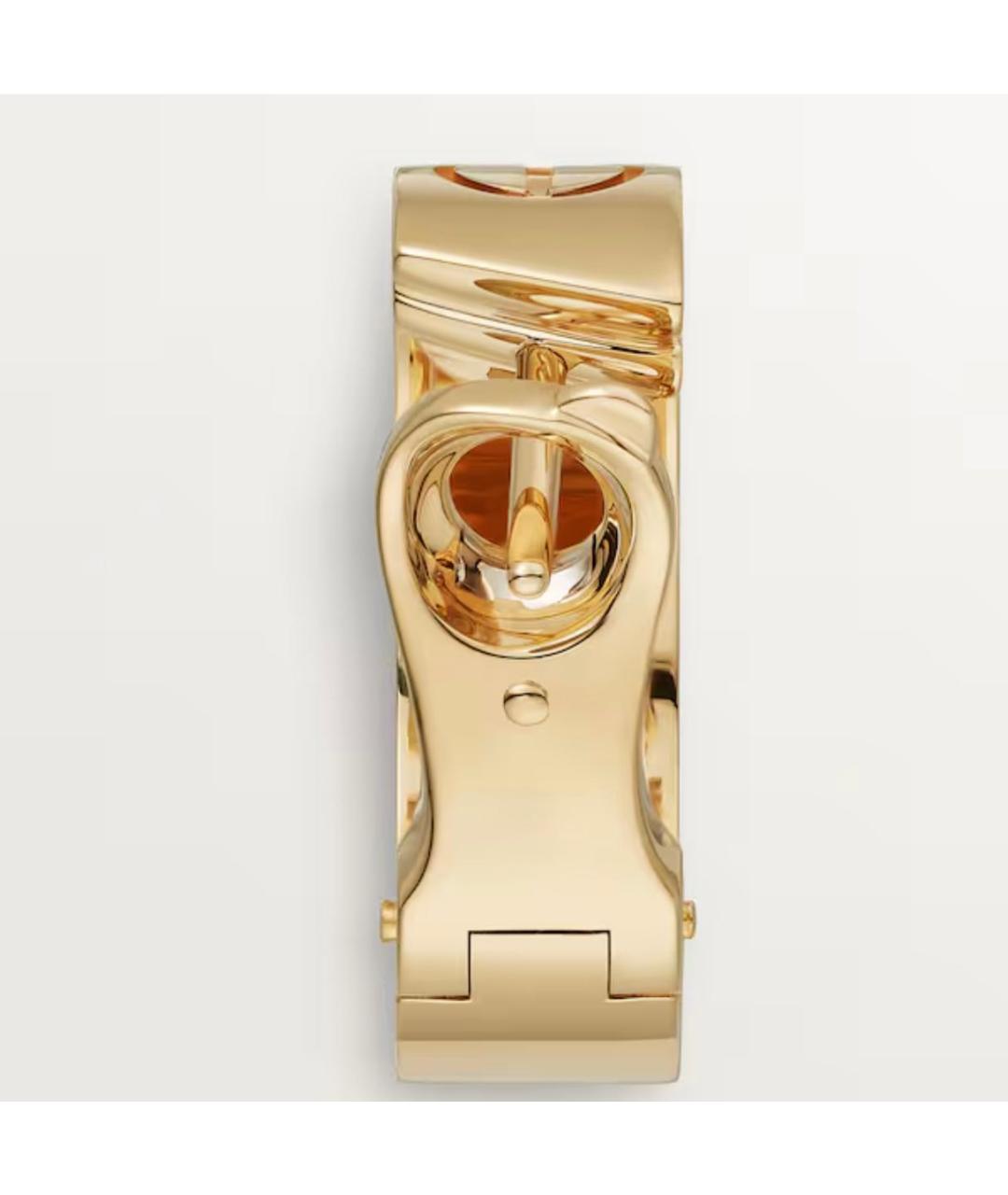 CARTIER Золотые серьги из желтого золота, фото 3