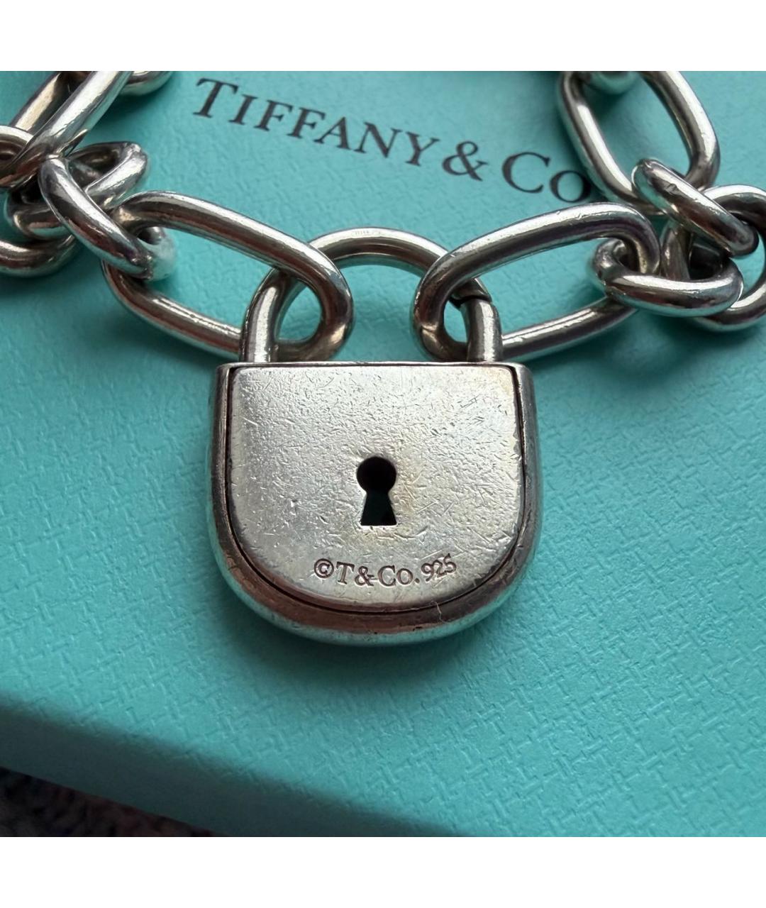 TIFFANY&CO Серебряный серебряный браслет, фото 3