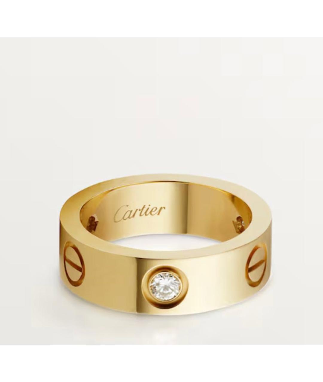 CARTIER Золотое кольцо из желтого золота, фото 5
