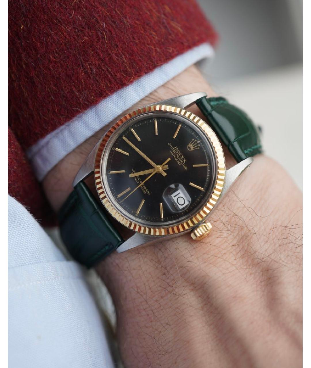 ROLEX Черные часы, фото 5