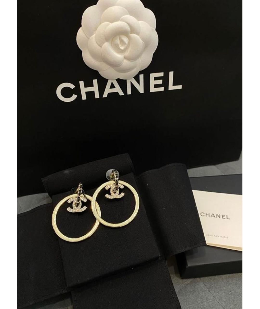 CHANEL Мульти металлические серьги, фото 2