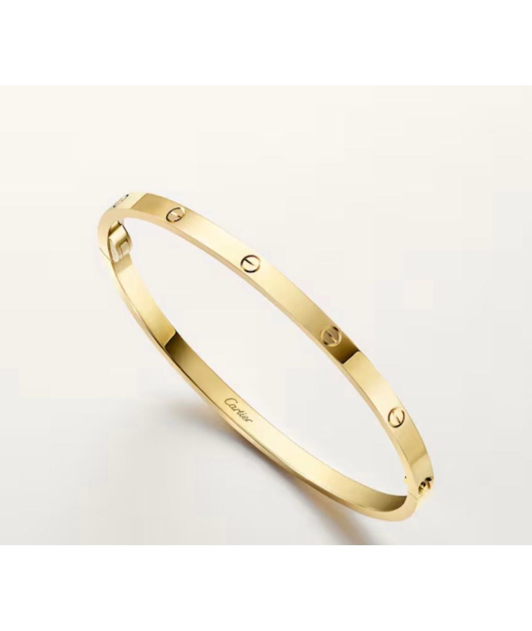 CARTIER Золотой браслет из желтого золота, фото 2