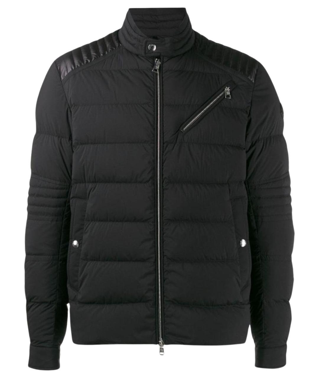 MONCLER Черная полиамидовая куртка, фото 1