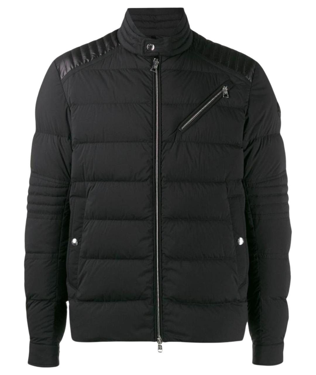 MONCLER Черная полиамидовая куртка, фото 1