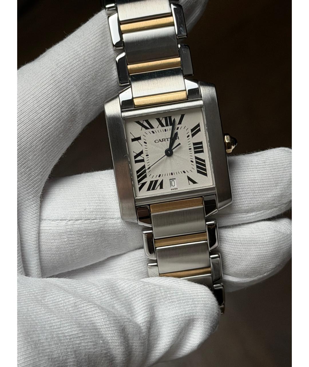 CARTIER Белые часы, фото 2