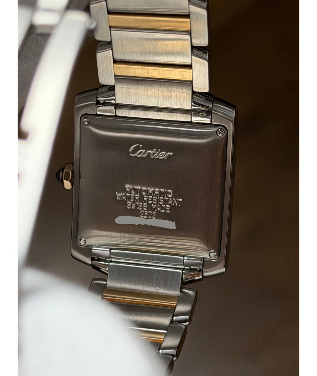 CARTIER Белые часы, фото 5