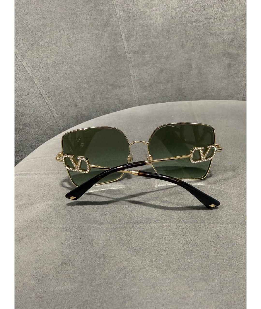 VALENTINO Металлические солнцезащитные очки, фото 3