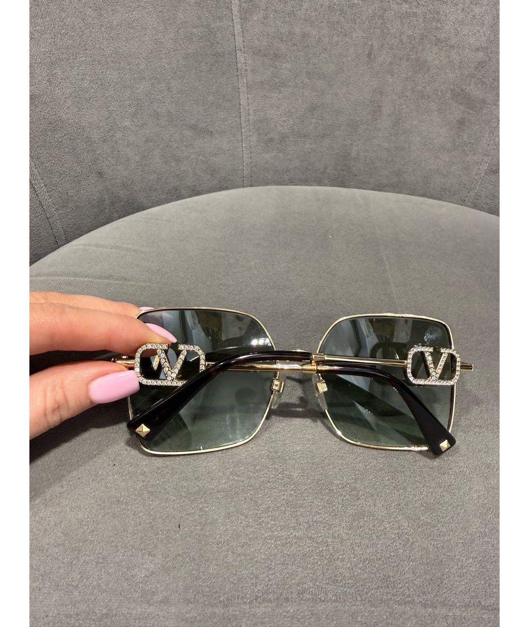 VALENTINO Металлические солнцезащитные очки, фото 8