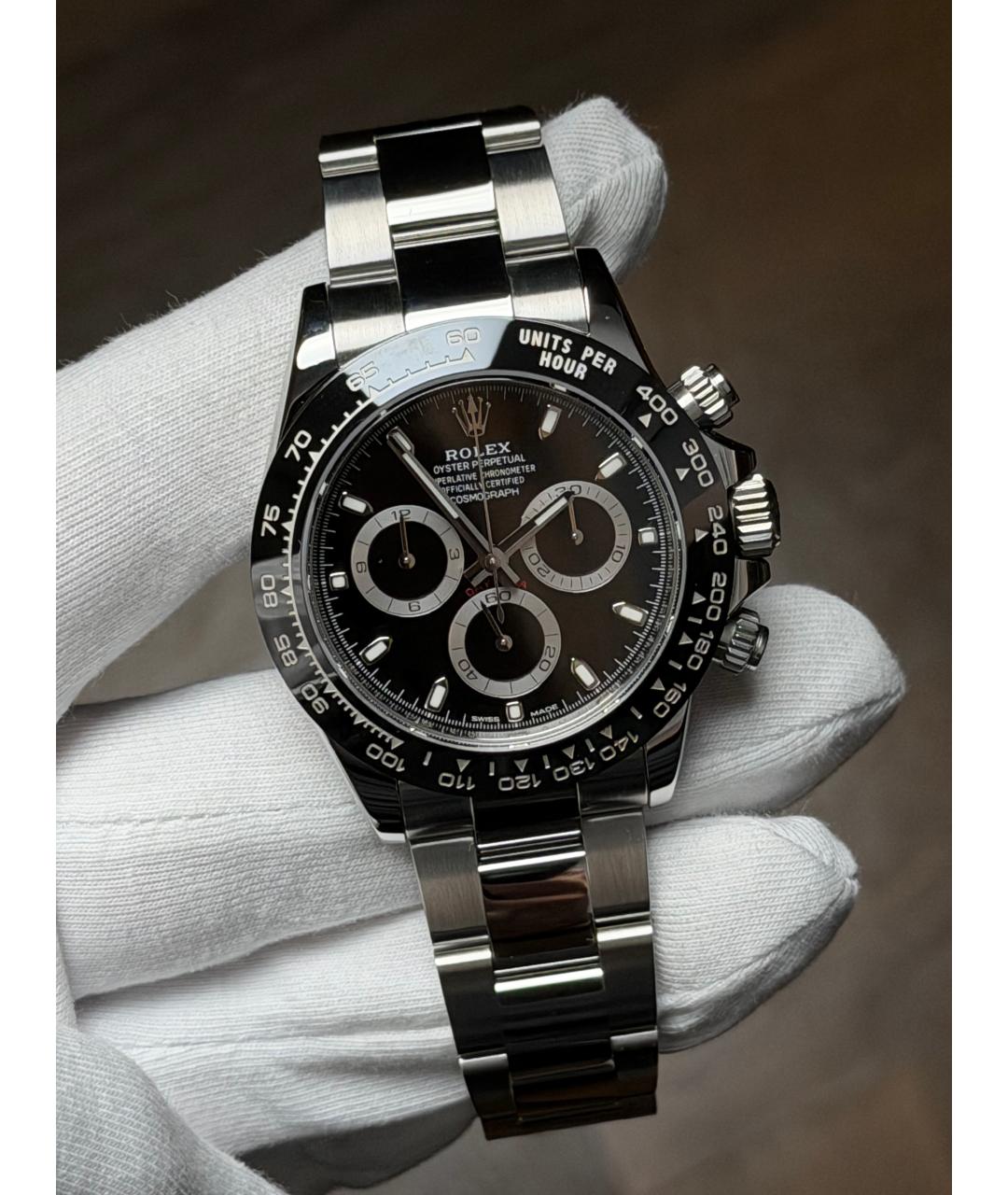 ROLEX Черные часы, фото 2