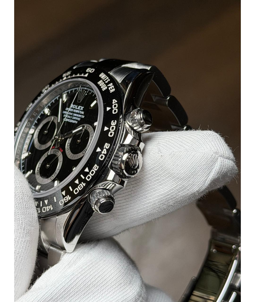 ROLEX Черные часы, фото 4