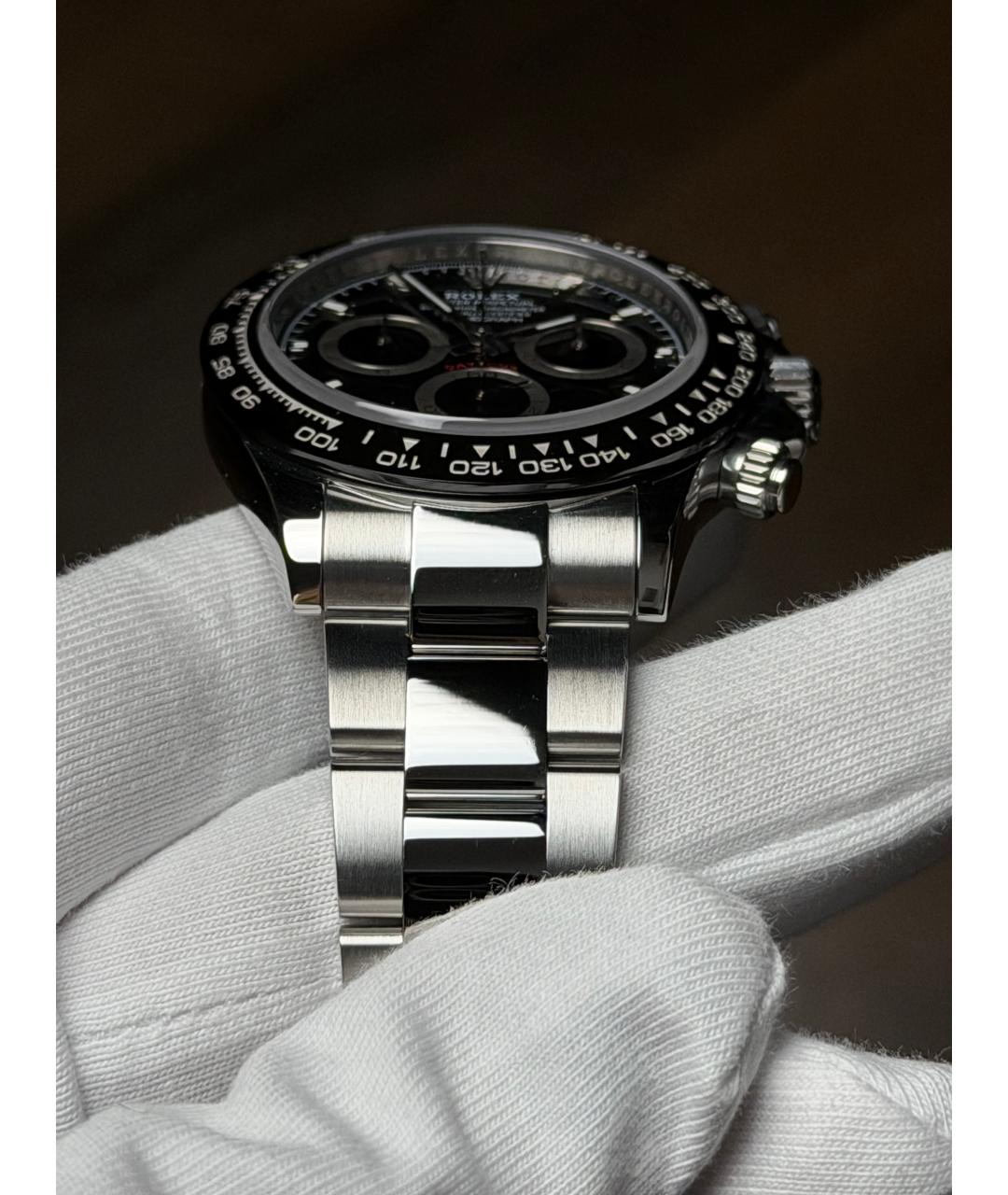 ROLEX Черные часы, фото 5