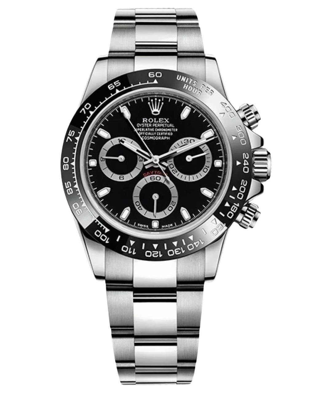 ROLEX Черные часы, фото 1