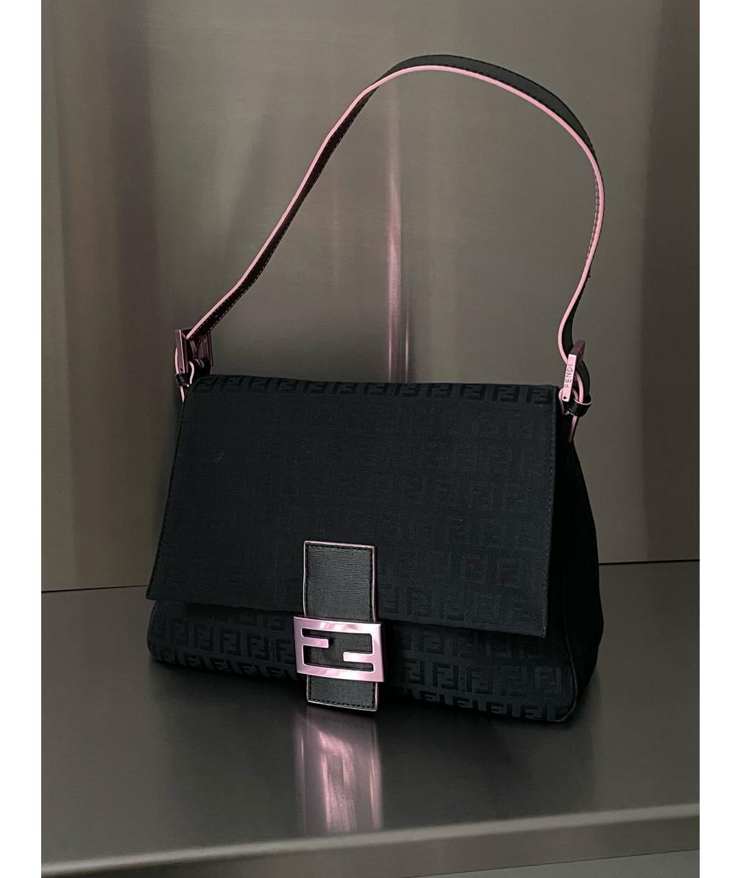 FENDI Черная сумка через плечо, фото 2