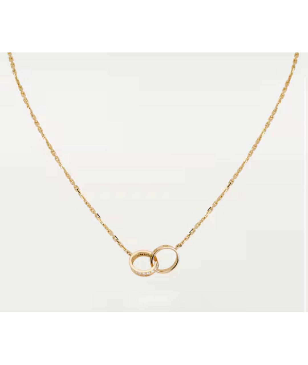 CARTIER Золотое колье из желтого золота, фото 5