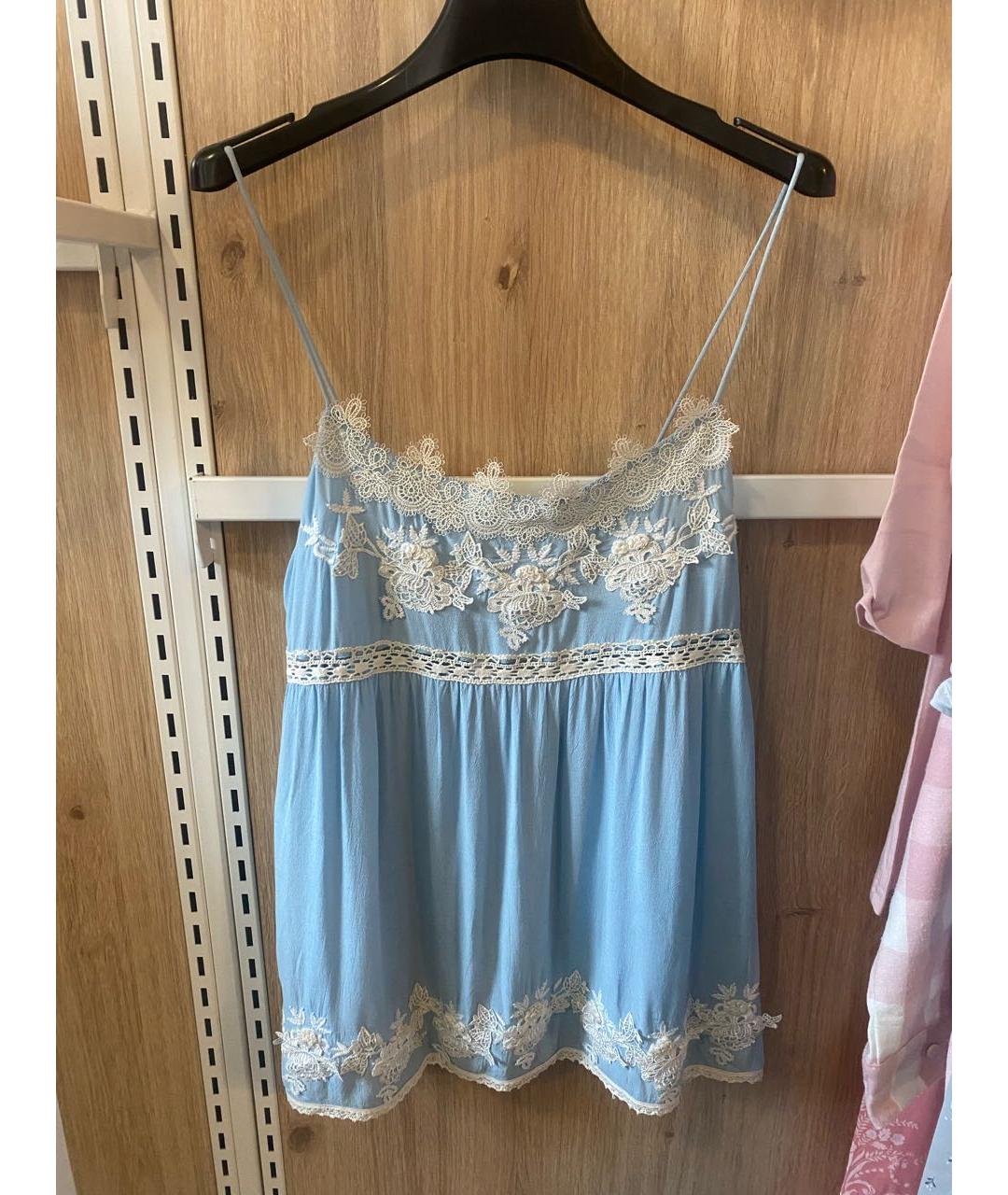 BLUGIRL Голубая майка, фото 7