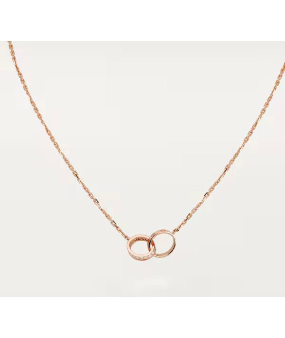 CARTIER Золотое колье из розового золота, фото 5