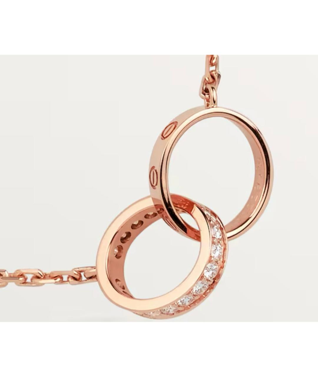 CARTIER Золотое колье из розового золота, фото 3