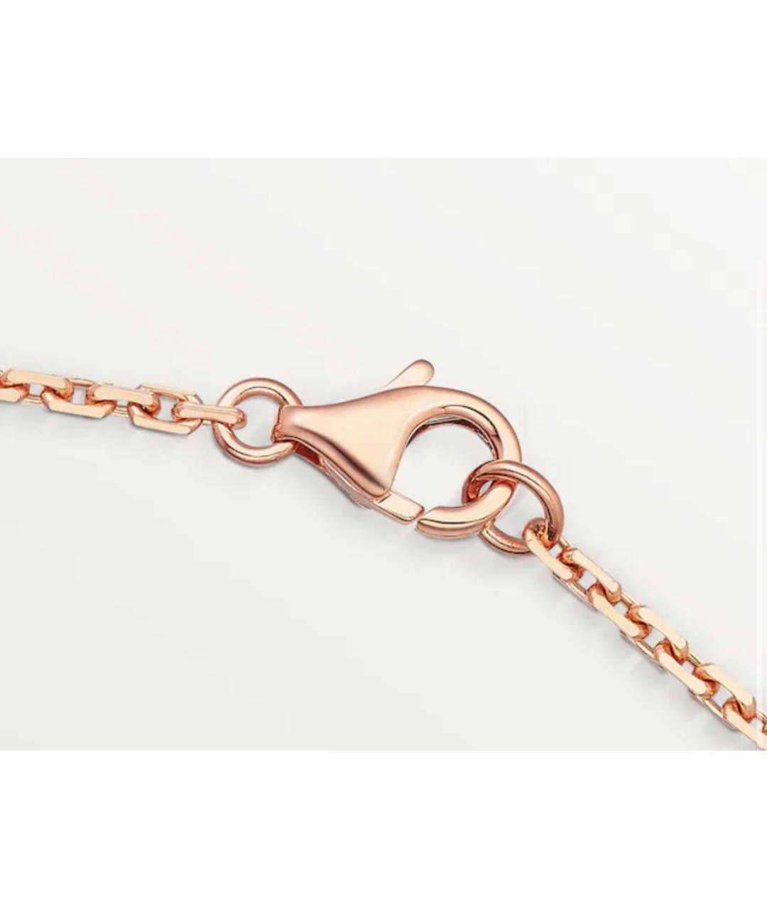 CARTIER Золотое колье из розового золота, фото 3