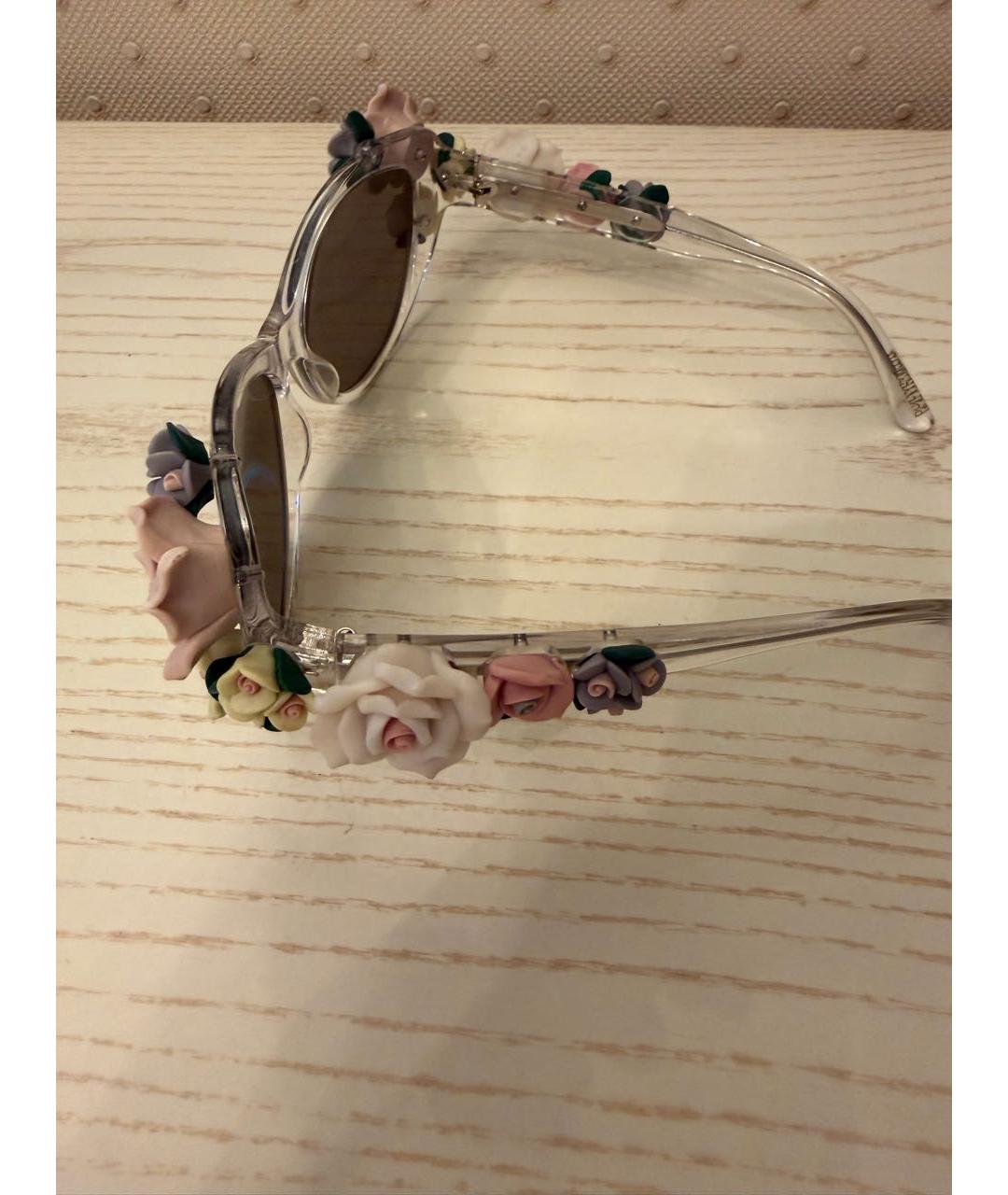 DOLCE&GABBANA Пластиковые солнцезащитные очки, фото 2