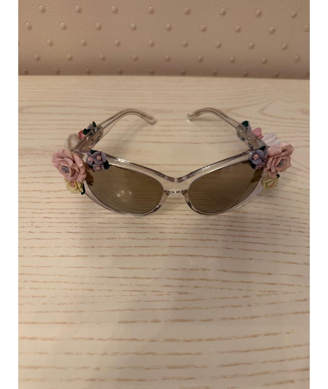DOLCE&GABBANA Пластиковые солнцезащитные очки, фото 7