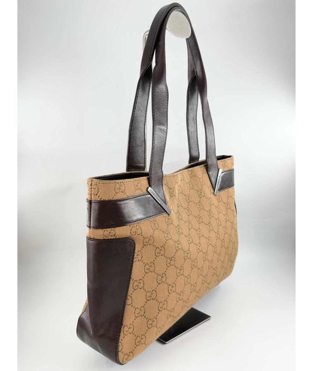 GUCCI Горчичная сумка через плечо, фото 3