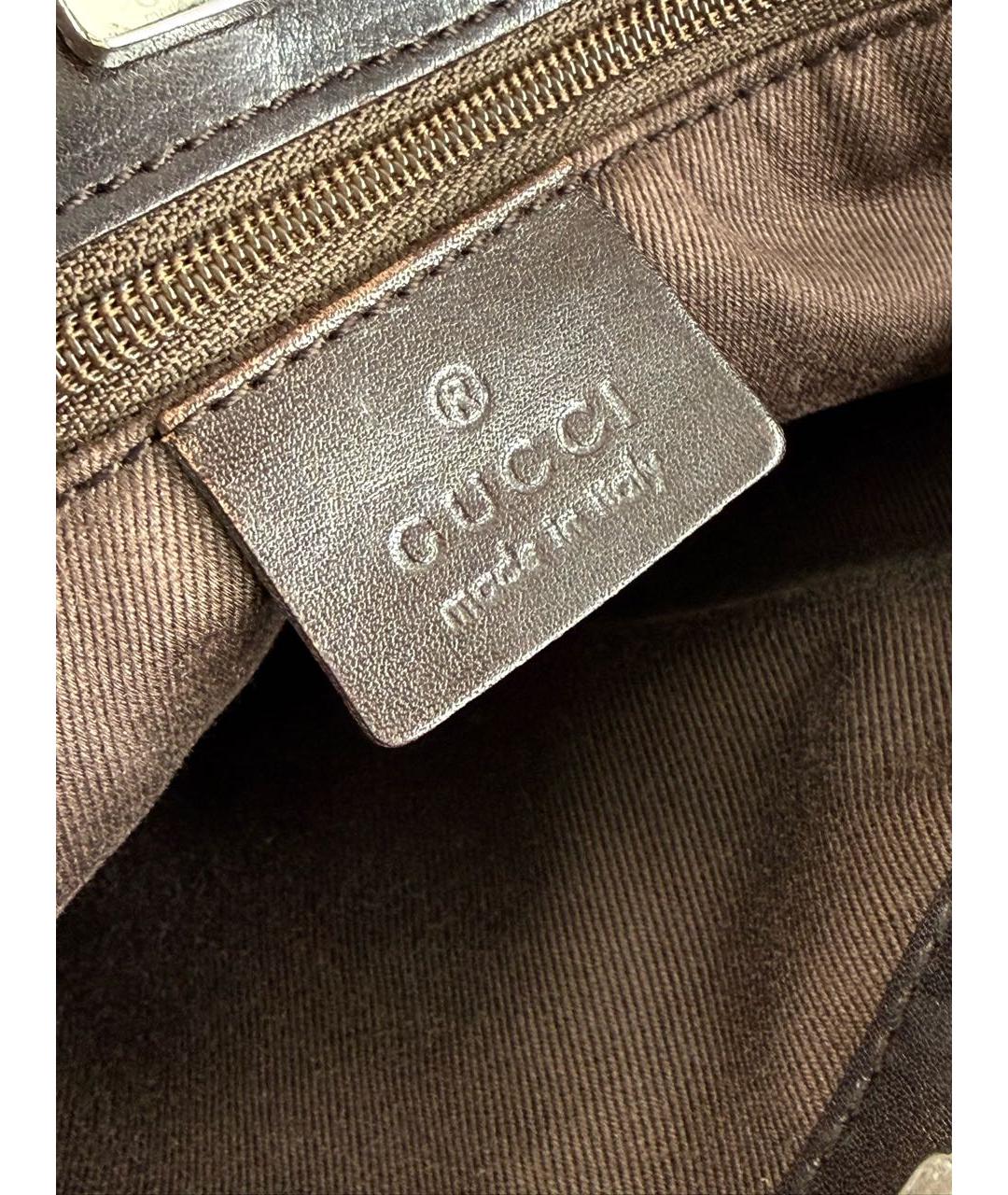 GUCCI Горчичная сумка через плечо, фото 7
