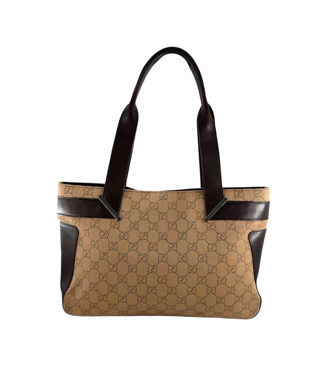 GUCCI Горчичная сумка через плечо, фото 1