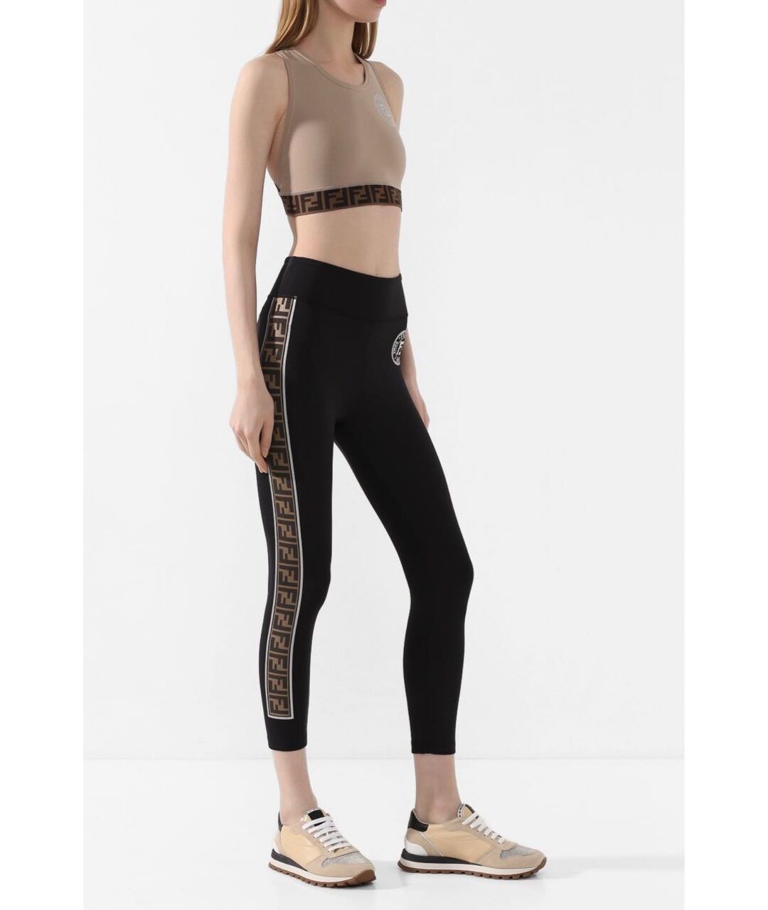 FENDI Черный полиамидовый спортивные костюмы, фото 6