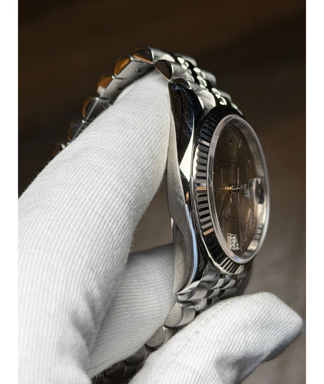 ROLEX Розовые часы, фото 4