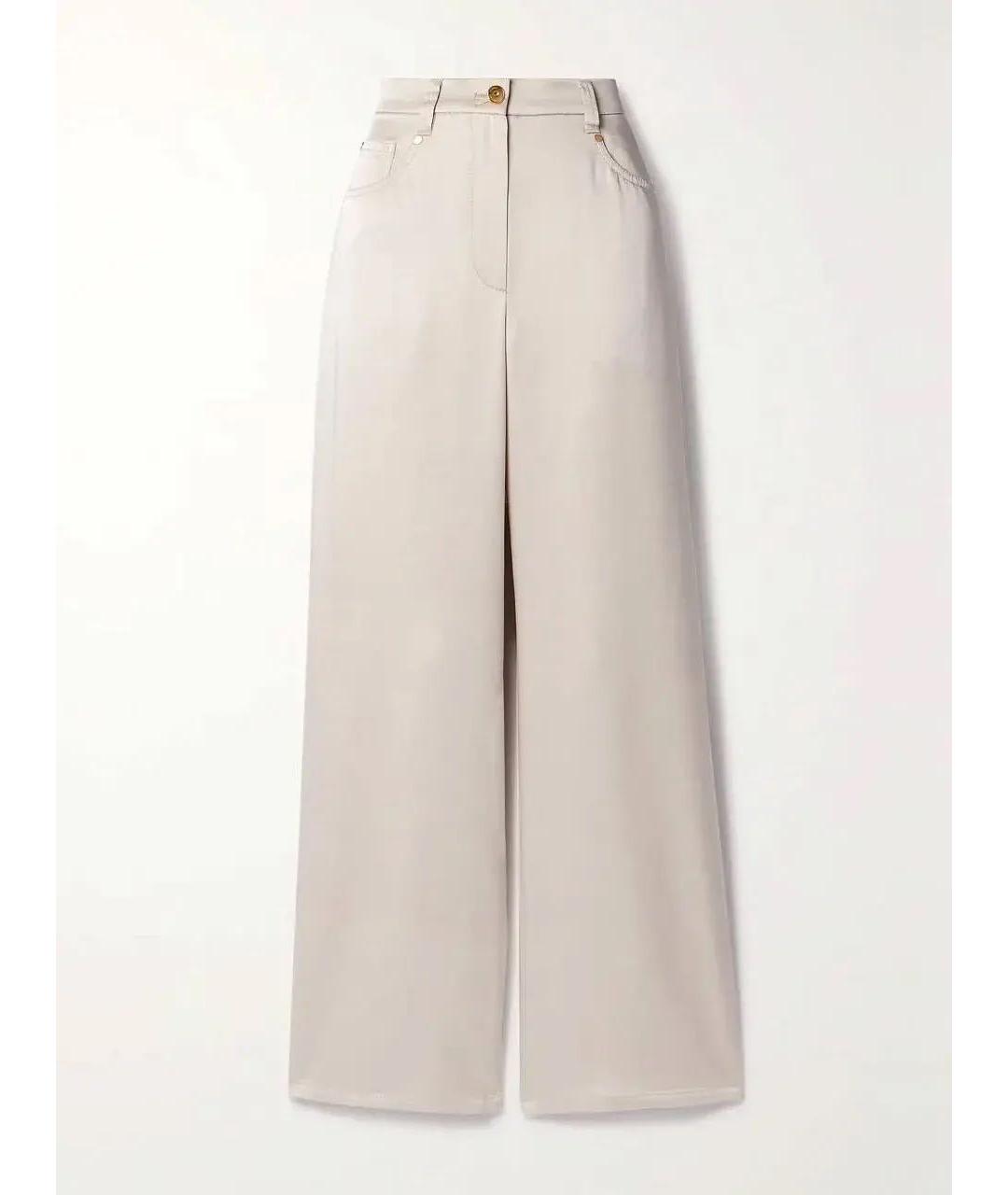 BRUNELLO CUCINELLI Ацетатные брюки широкие, фото 8