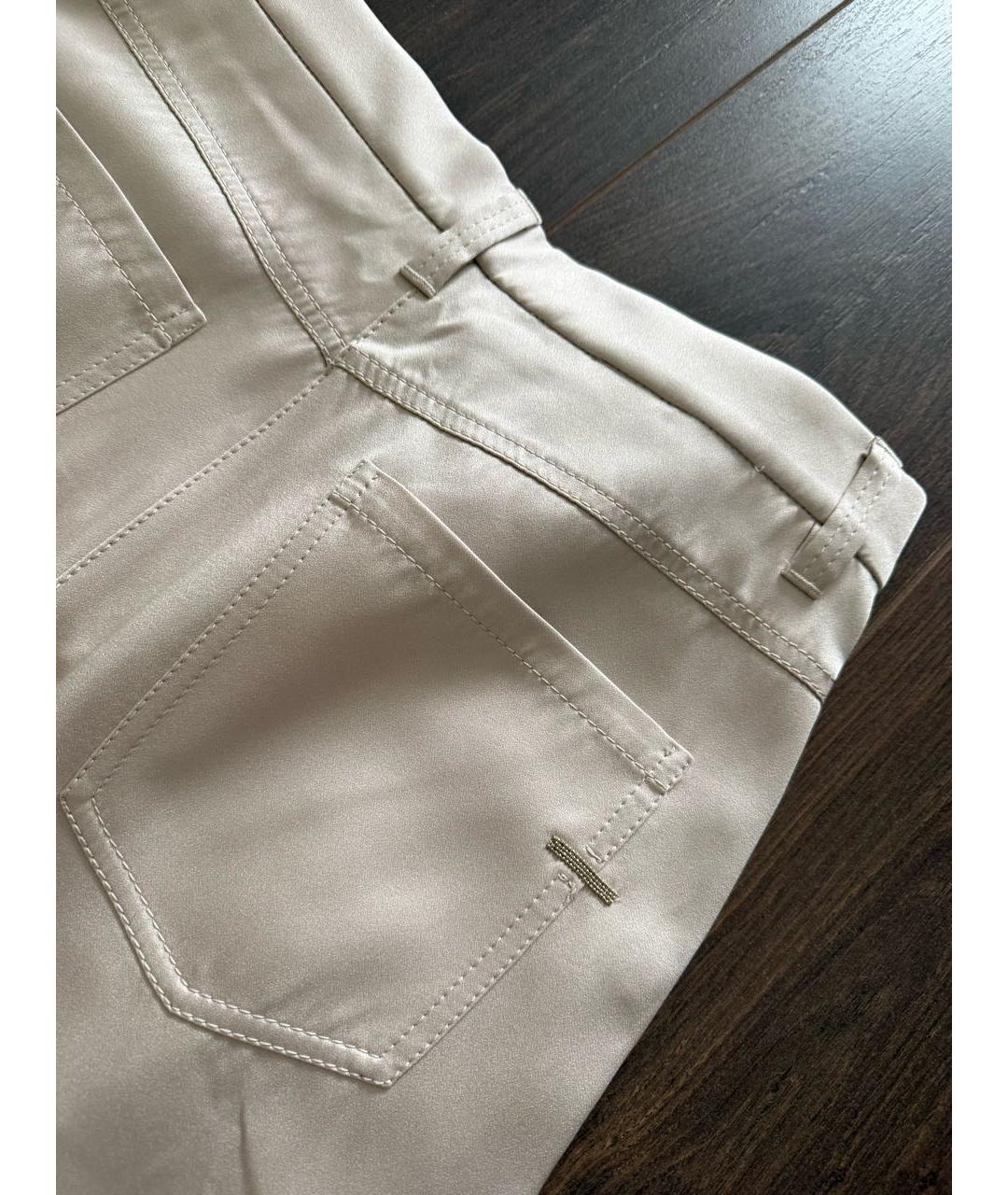 BRUNELLO CUCINELLI Ацетатные брюки широкие, фото 4