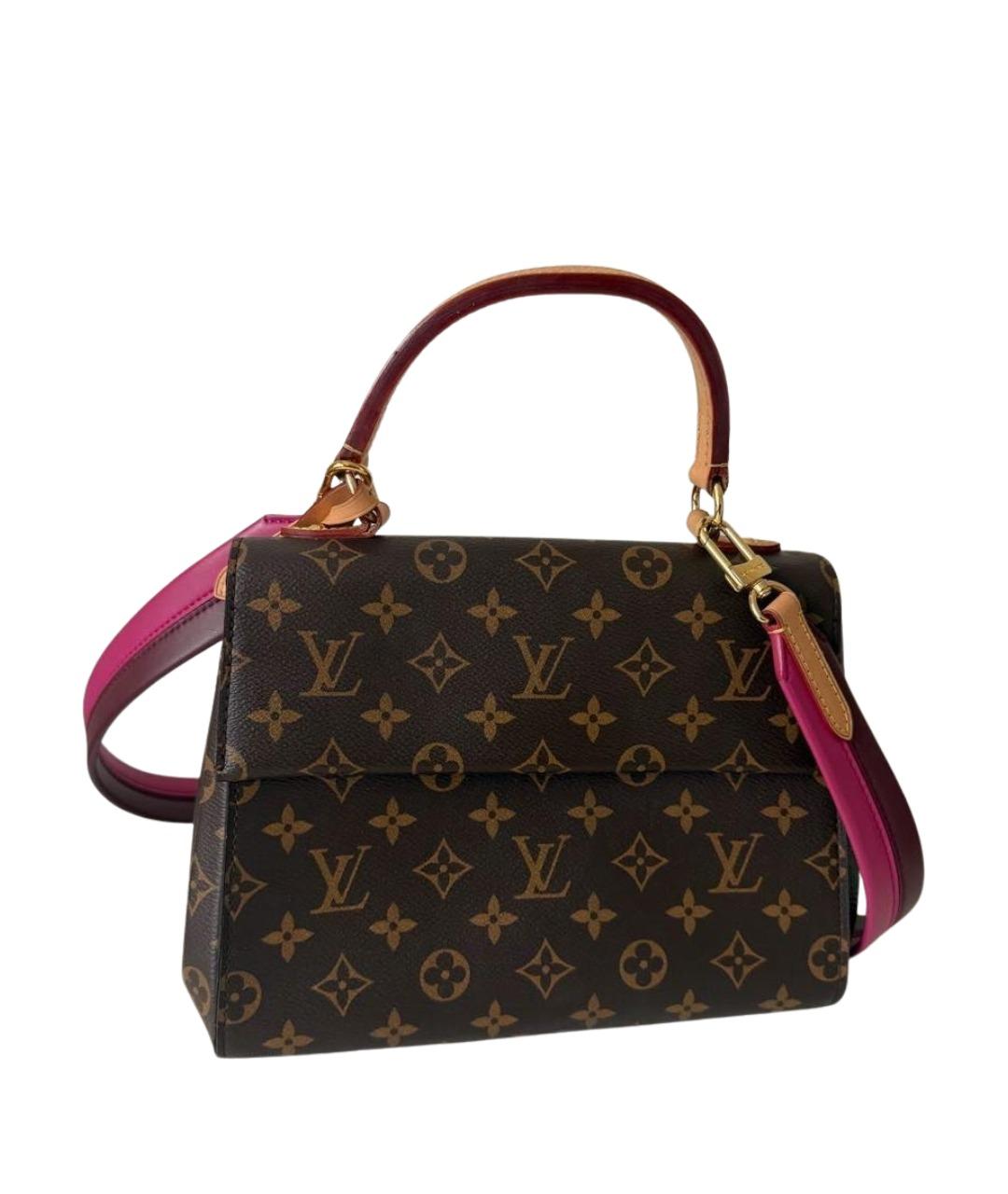 LOUIS VUITTON Коричневая сумка с короткими ручками, фото 1