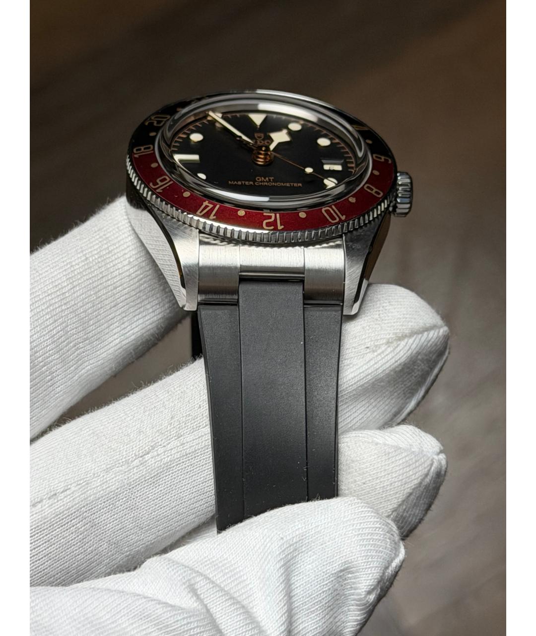TUDOR Черные часы, фото 6