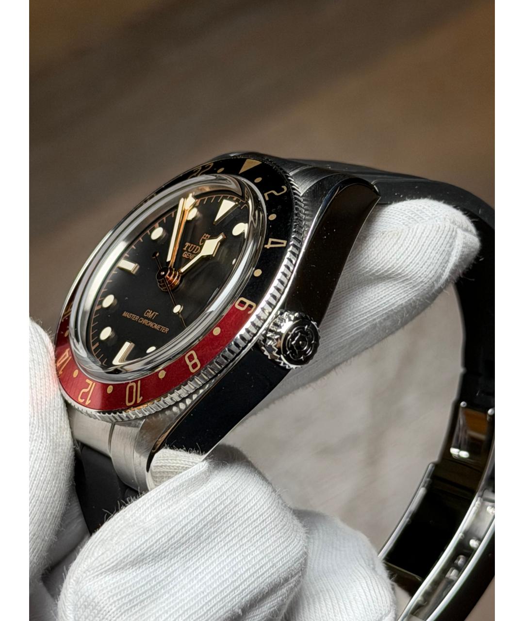 TUDOR Черные часы, фото 4