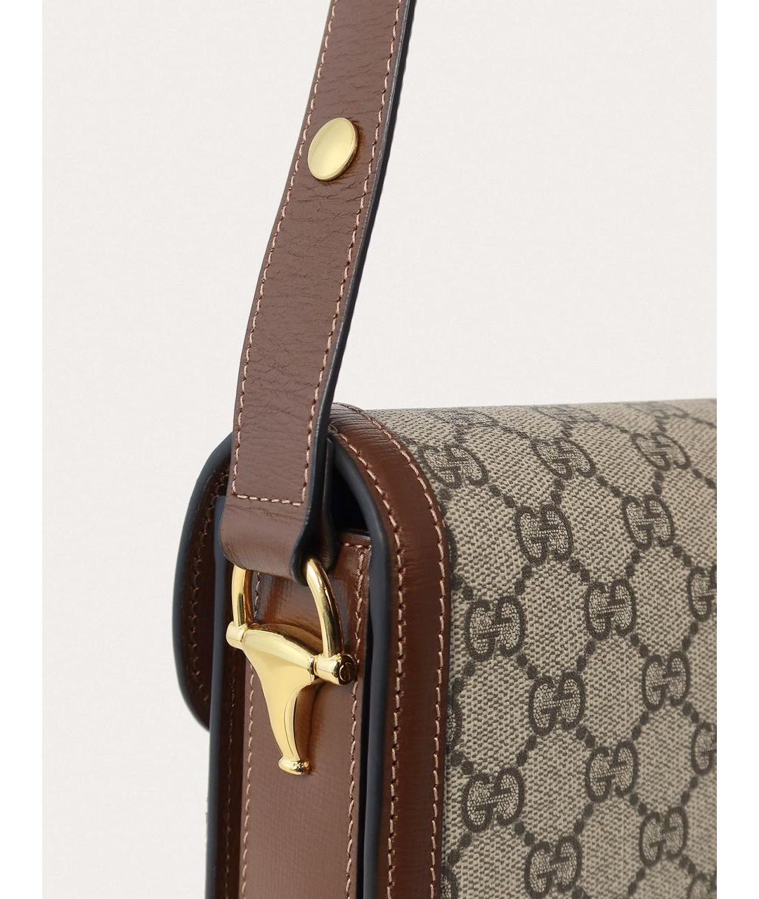 GUCCI Коричневая сумка через плечо, фото 8