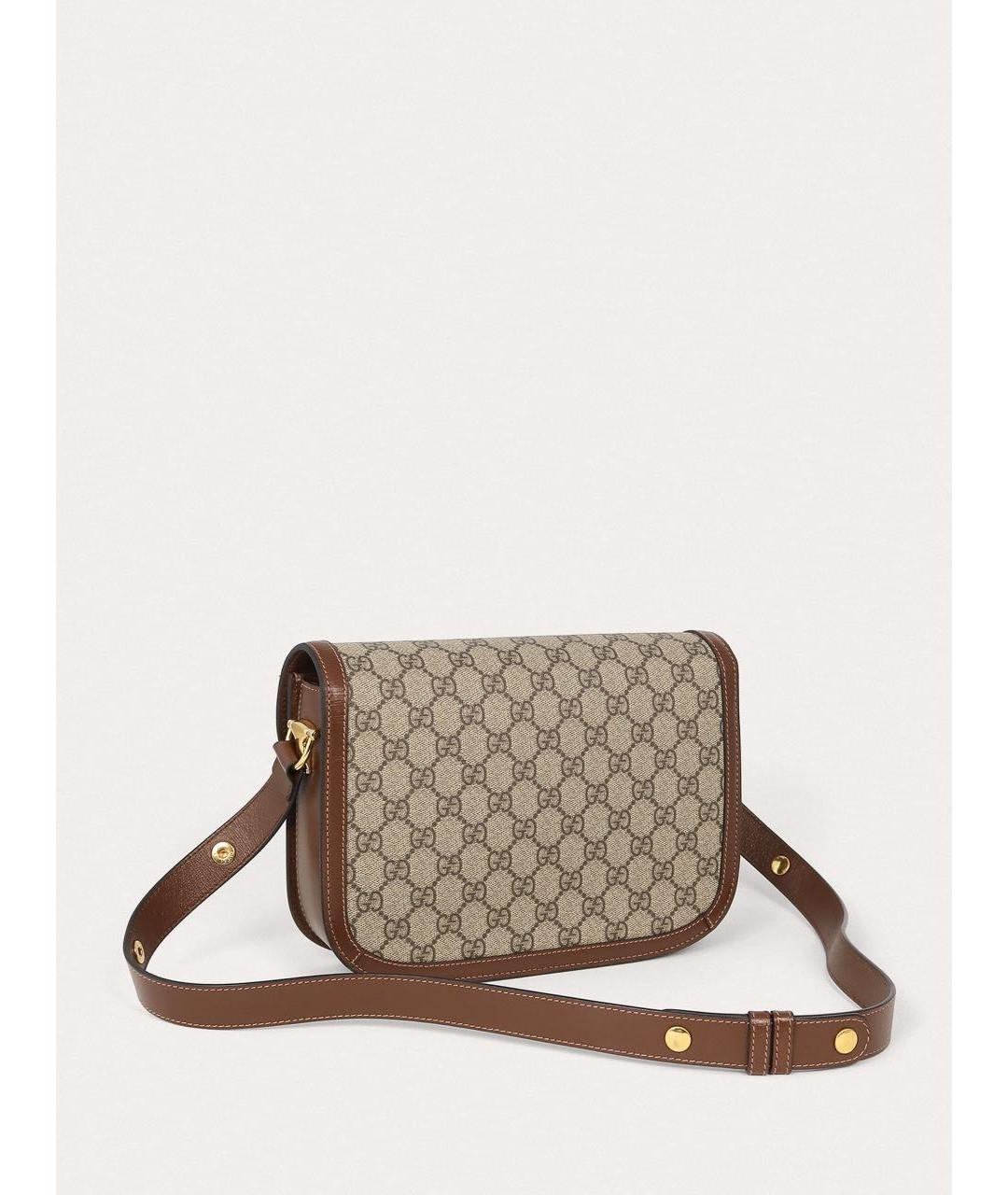 GUCCI Коричневая сумка через плечо, фото 3
